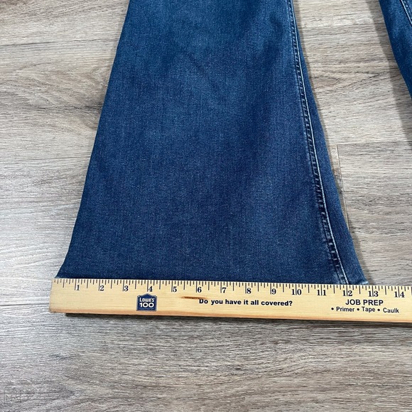 Boden Women's Jeans Ultra High Rise Super Flare Denim Boho‎ Casual 33x32 Blue - Picture 8 of 9